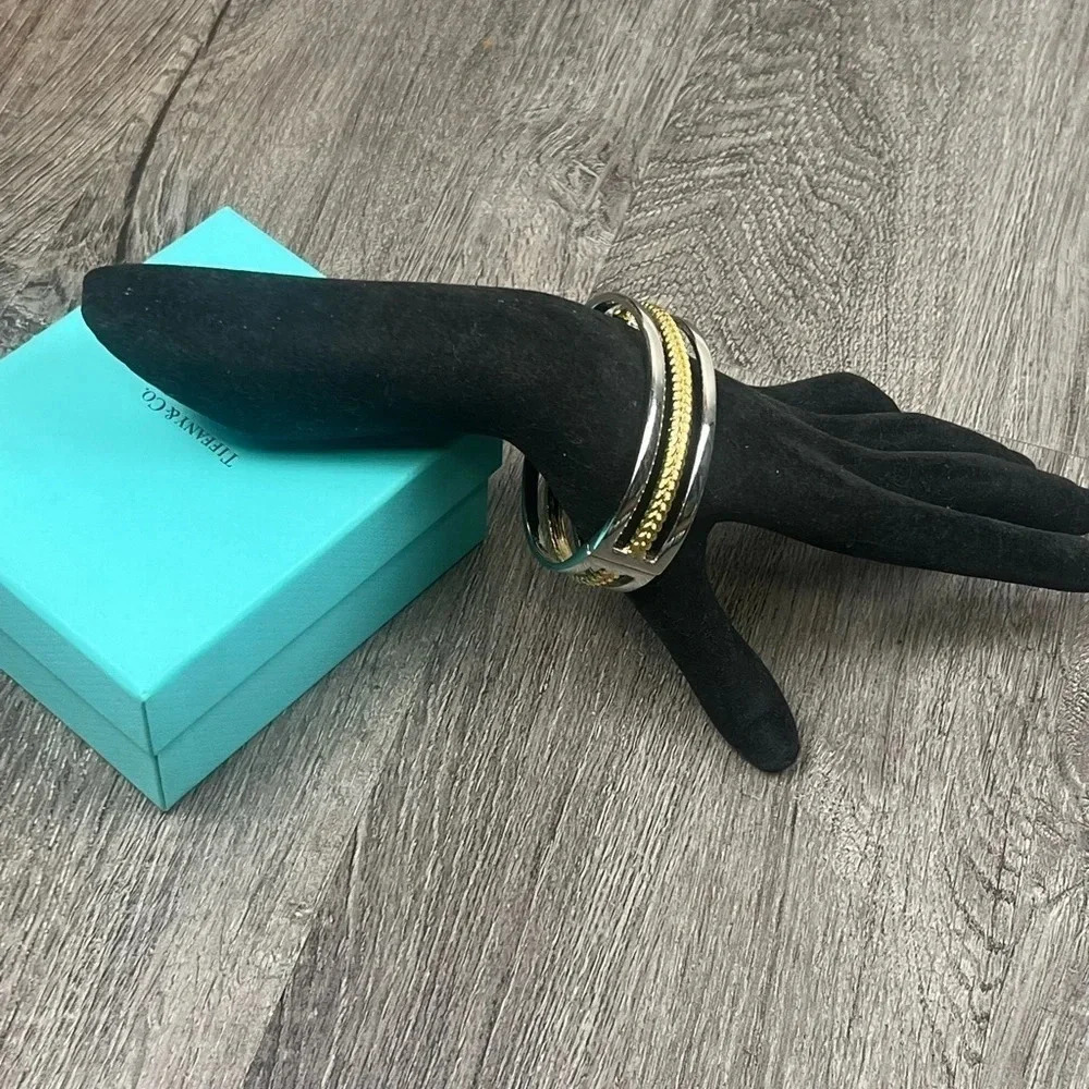 Talbots Two-Tone Bracelet - Picture 3 of 11